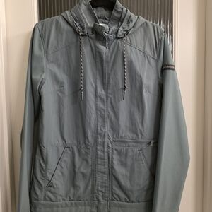 Columbia Slate Blue Lightweight Hooded Jacket
